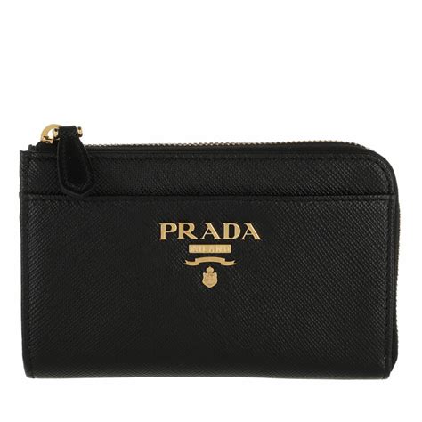 prada keyring initial|Prada wallet with key ring.